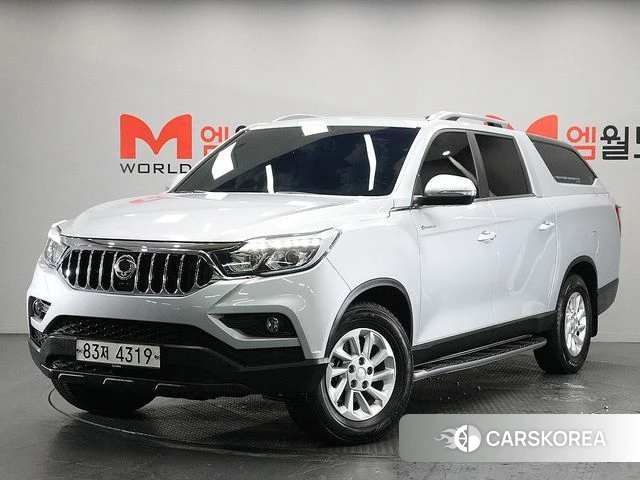 Ssangyong Rexton Sports Cannes 2019 Серебряный из Кореи