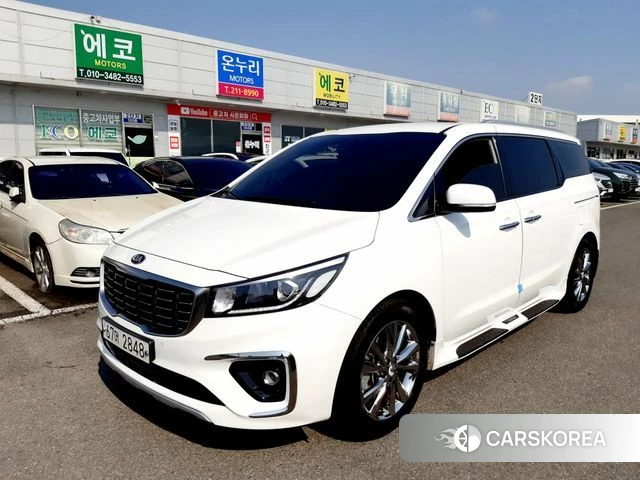 Kia The New Carnival 2019 Белый из Кореи
