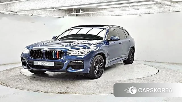 BMW X3 (G01) 2020 Синий из Кореи