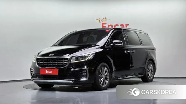 Kia The New Carnival 2018 Черный из Кореи