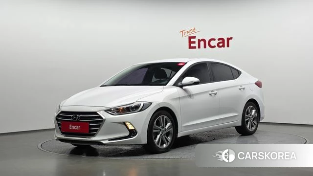 Hyundai Avante AD 2018 Белый из Кореи