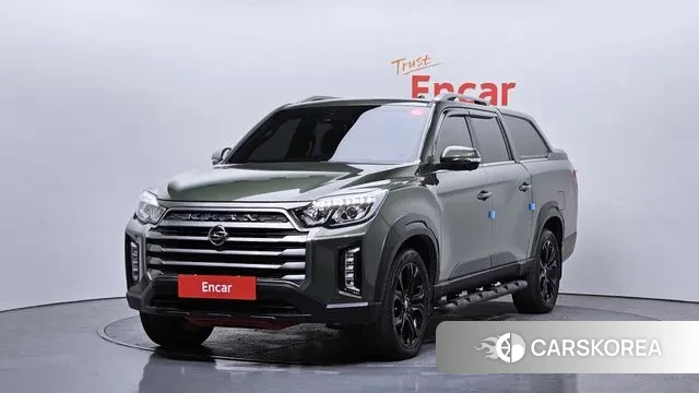 Ssangyong The New Rexton Sports Cannes 2021 Темно-зеленый из Кореи