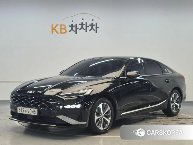 Kia K8 Hybrid 2022 Черный из Кореи