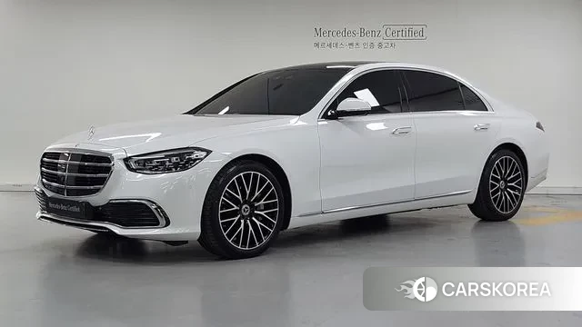 Mercedes-Benz S-Class W223 2024 Белый из Кореи