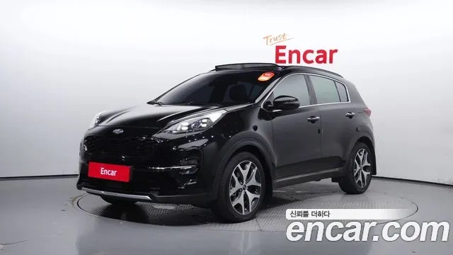 Kia Sportage The Bold 2018 Черный из Кореи