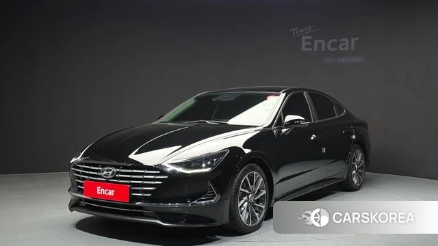 Hyundai Sonata Hybrid (DN8) 2023 Черный из Кореи