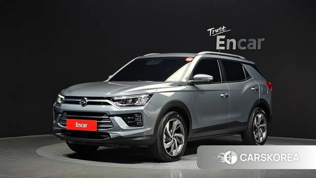 Ssangyong Beautiful Korando 2021 Серый из Кореи