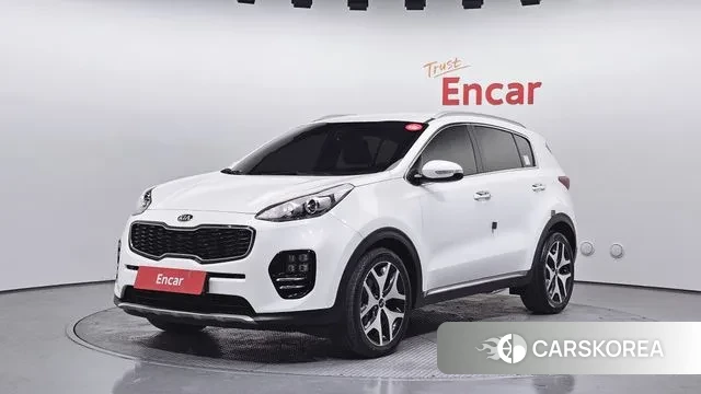 Kia Sportage 4th Generation 2018 Белый из Кореи