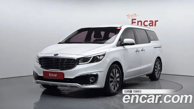 Kia All New Carnival 2018 Белый из Кореи