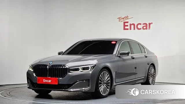 BMW 7 Series (G11) 2022 Серый из Кореи