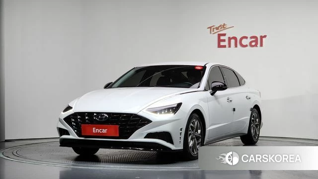 Hyundai Sonata (DN8) 2022 Белый из Кореи