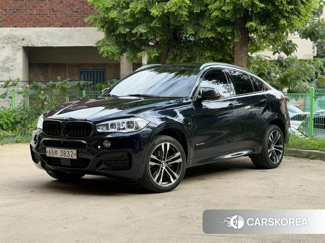 BMW X6 (F16) 2019 Черный из Кореи