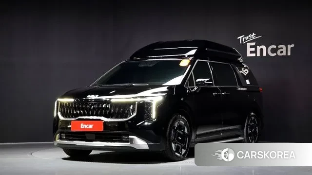 Kia The New Carnival 4th Generation 2024 Черный из Кореи