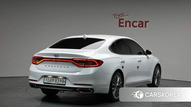 Hyundai Grandeur IG 2019 Белый из Кореи