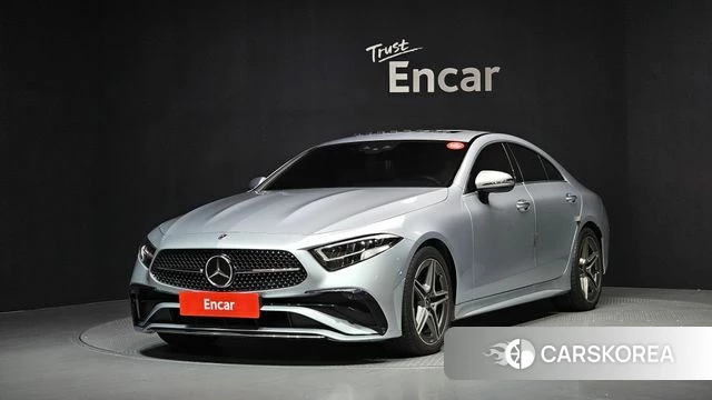 Mercedes-Benz CLS-Class C257 2022 Светло-серебряный цвет из Кореи