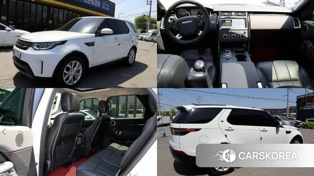 Land Rover Discovery 5 2019 Белый из Кореи