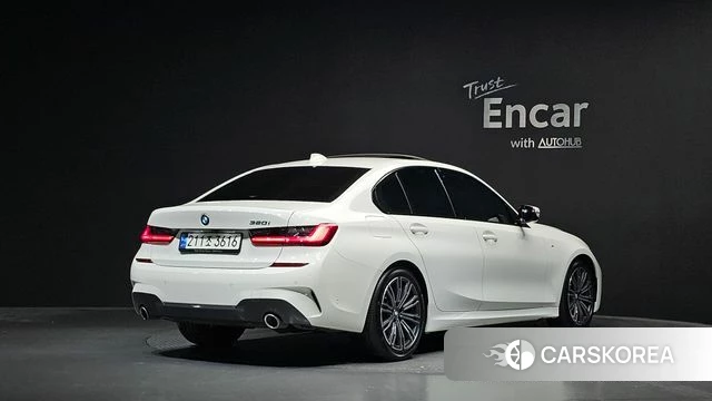 BMW 3 Series (G20) 2021 Белый из Кореи