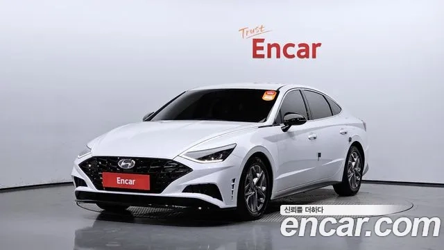 Hyundai Sonata (DN8) 2021 Белый из Кореи