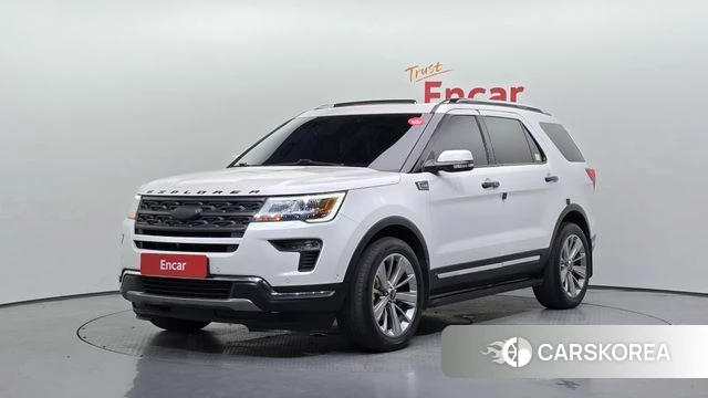 Ford Explorer 2019 Белый из Кореи