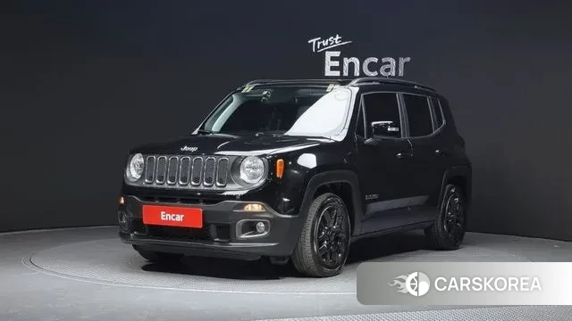 Jeep Renegade 2018 Черный из Кореи
