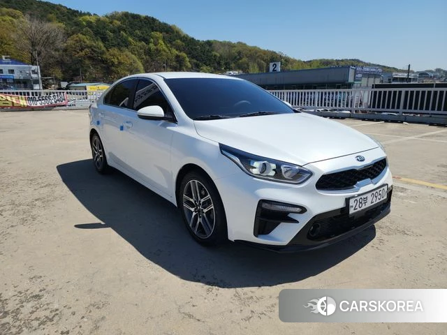 Kia Come New K3 2018 Белый из Кореи