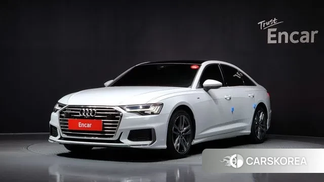 Audi A6 (C8) 2023 Белый из Кореи