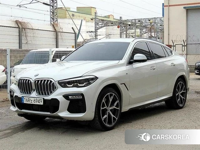 BMW X6 (G06) 2020 Белый из Кореи