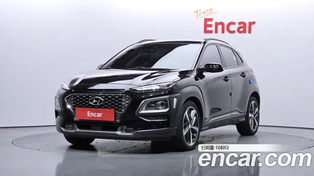 Hyundai Kona 2020 Черный из Кореи