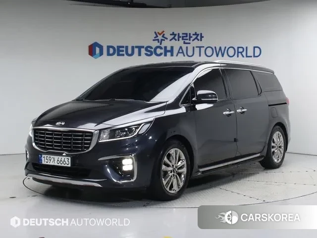 Kia The New Carnival 2019 Серый из Кореи