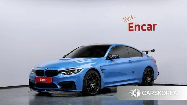 BMW M4 (F82) 2018 Небесно-голубой из Кореи