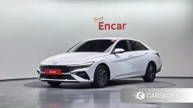 Hyundai The New Avante (CN7) 2025 Белый из Кореи