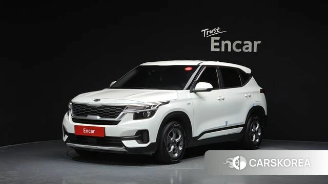 Kia Seltos 2021 Белый из Кореи