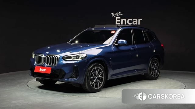 BMW X3 (G01) 2023 Синий из Кореи