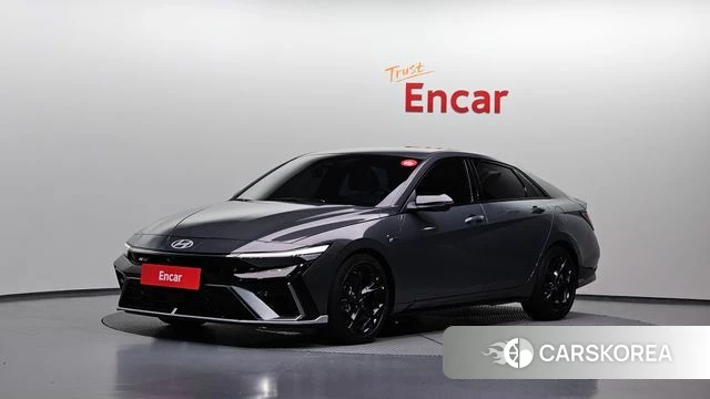 Hyundai The New Avante (CN7) 2024 Серый из Кореи