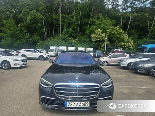 Mercedes-Benz S-Class W223 2021 Темно-зеленый из Кореи