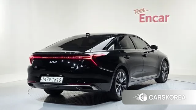 Kia K8 2021 Черный из Кореи