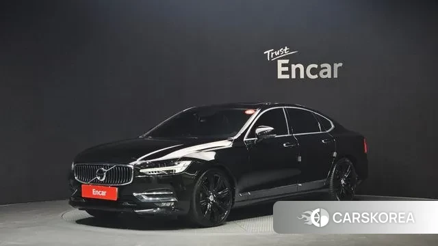 Volvo S90 2019 Черный из Кореи