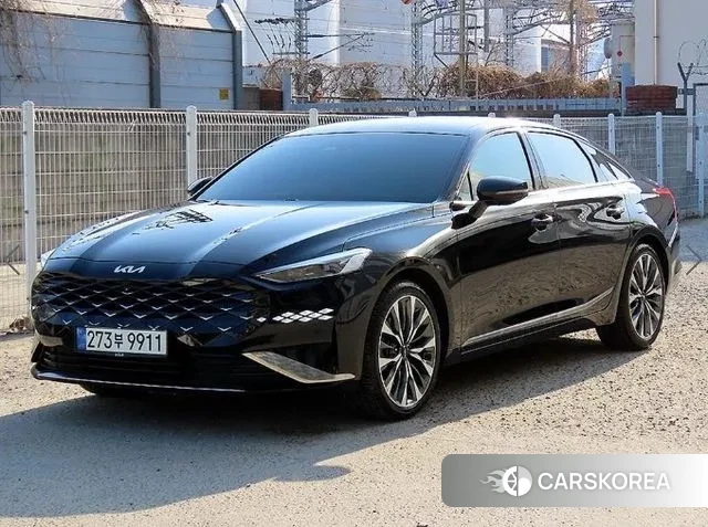 Kia K8 2021 Черный из Кореи