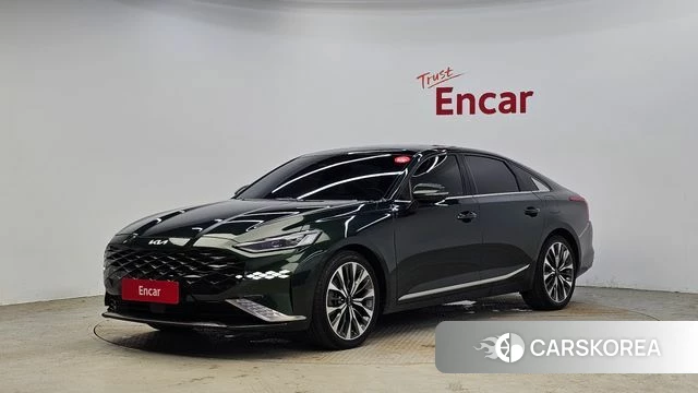 Kia K8 2021 Зеленый из Кореи