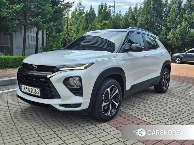 Chevrolet (GM Daewoo) Trailblazer 2021 Белый из Кореи