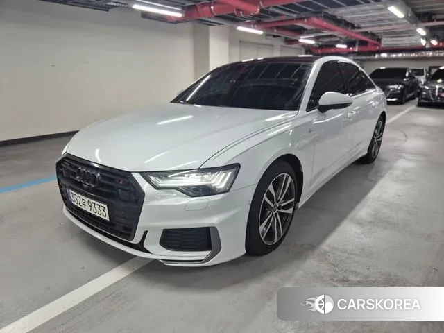 Audi A6 (C8) 2023 Белый из Кореи