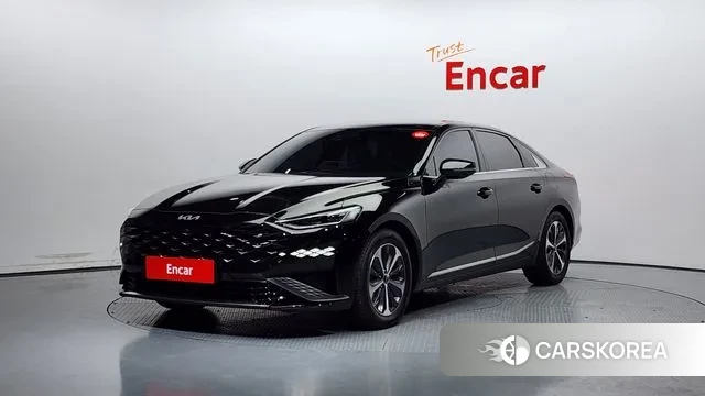 Kia K8 Hybrid 2023 Черный из Кореи
