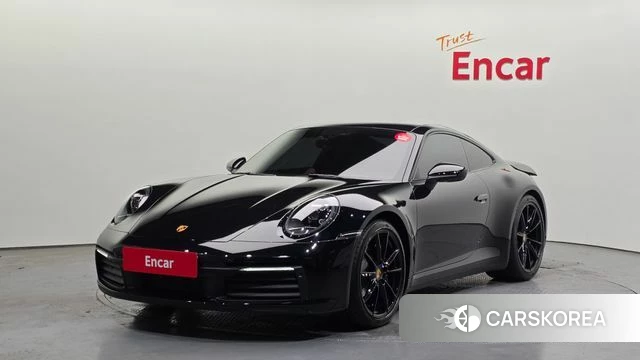 Porsche 911(992) 2020 Черный из Кореи