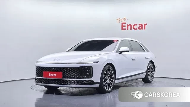 Hyundai Grandeur Hybrid (GN7) 2023 Белый из Кореи