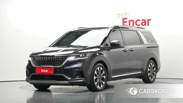 Kia Carnival 4th generation 2023 Серый из Кореи