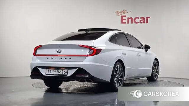 Hyundai Sonata (DN8) 2019 Белый из Кореи