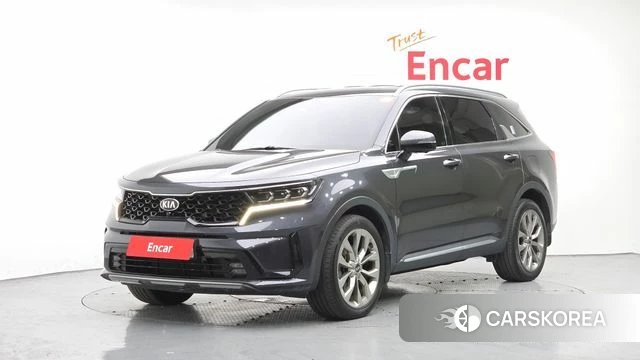 Kia Sorento 4th Generation 2021 Серый из Кореи