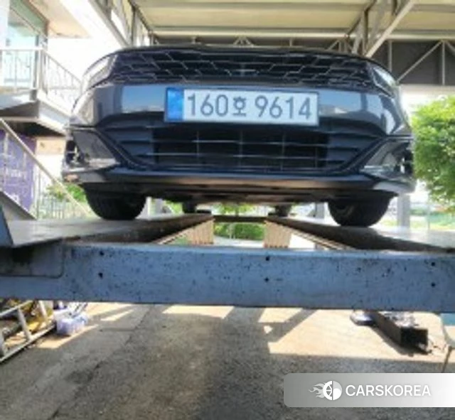 Kia K5 3rd generation 2021 Серый из Кореи