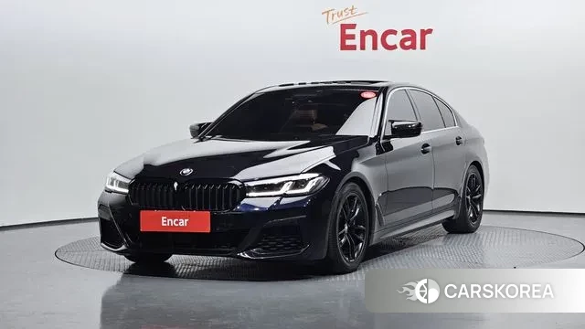 BMW 5 Series (G30) 2020 Синий из Кореи