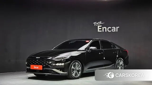 Kia K8 Hybrid 2022 Черный из Кореи